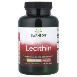 Swanson Lecitina 520 mg 250 Cápsulas Softgel
