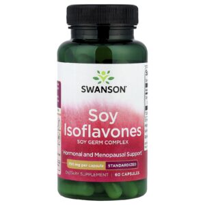 Swanson Isoflavonas de Soja 750 mg 60 Cápsulas