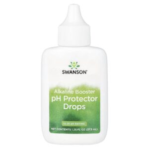 Swanson Alkaline Booster Gotas Protetoras de pH 375 ml (125 fl oz)