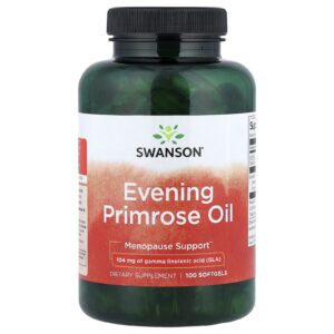 Swanson Óleo de Prímula 104 mg 100 Cápsulas Softgel