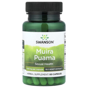 Swanson Marapuama 250 mg 60 Cápsulas