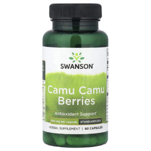 Swanson Frutos Silvestres de Camu-camu Padronizados 60 Cápsulas