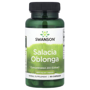 Swanson Salacia Oblonga 500 mg 60 Cápsulas