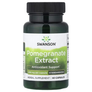 Swanson Extrato de Romã Padronizado 250 mg 60 Cápsulas