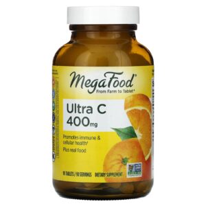 MegaFood Ultra C 400 mg 90 Comprimidos