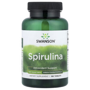 Swanson Espirulina 500 mg 180 Comprimidos