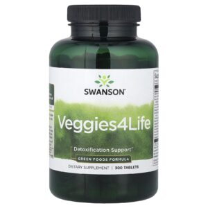 Swanson Veggies4Life 300 Comprimidos