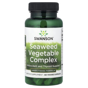 Swanson Complexo de Algas Marinhas e Vegetais 60 Cápsulas Vegetais