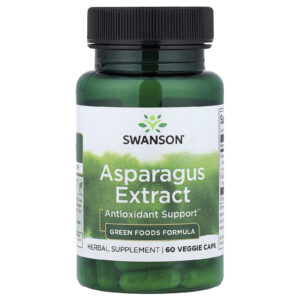 Swanson Extrato de Aspargos 60 Cápsulas Vegetais