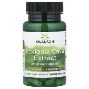 Swanson Extrato de Ecklonia Cava 30 Cápsulas Vegetais (53 mg por cápsula)