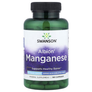 Swanson Manganês Albion® 40 mg 180 Cápsulas