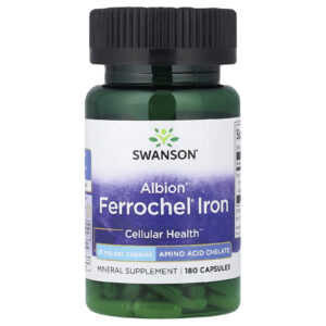 Swanson Albion® Ferro Ferrochel® 18 mg 180 Cápsulas