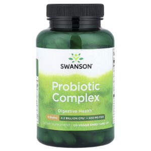 Swanson Complexo Probiótico 120 Cápsulas Vegetais EMBO® AP