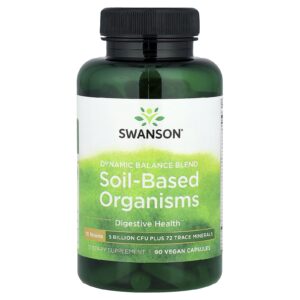 Swanson Soil-Based Organisms 90 Cápsulas Veganas