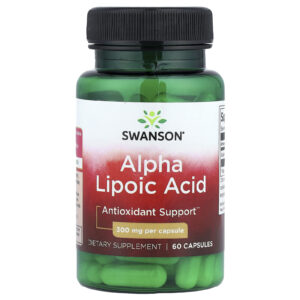 Swanson Ácido Alfa-Lipoico 300 mg 60 Cápsulas