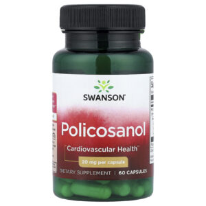 Swanson Policosanol 20 mg 60 Cápsulas