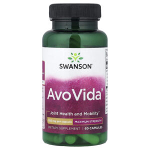 Swanson AvoVida® Potência Máxima 300 mg 60 Cápsulas