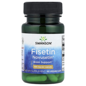 Swanson Fisetin Novusetin® 100 mg 30 Cápsulas Veganas