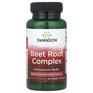 Swanson Complexo de Beterraba 60 Cápsulas Vegetais