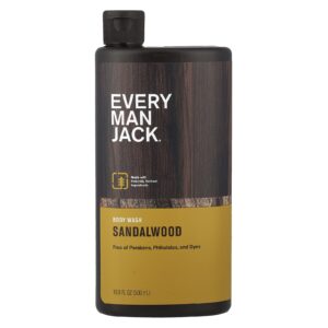 Every Man Jack Sabonete Líquido Sândalo 500 ml (169 fl oz)