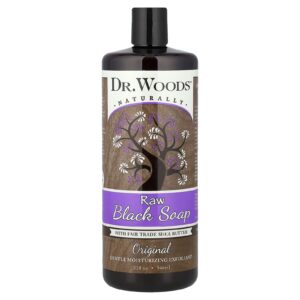 Dr. Woods Sabonete Preto Cru Original 946 ml (32 fl oz)
