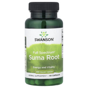 Swanson Raiz de Suma Full Spectrum® 400 mg 60 Cápsulas