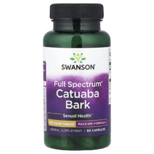 Swanson Casca de Catuaba Full Spectrum® 465 mg 60 Cápsulas