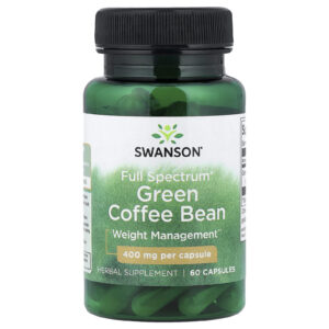 Swanson Grão de Café Verde Full Spectrum® 400 mg 60 Cápsulas