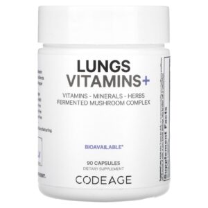 Codeage Pulmões Vitaminas + 90 Cápsulas