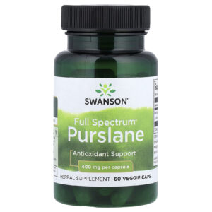 Swanson Purslane Full Spectrum® 400 mg 60 Cápsulas Vegetais