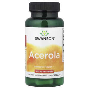 Swanson Acerola 500 mg 60 Cápsulas
