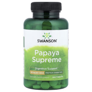 Swanson Mamão Supremo 50 mg 300 Comprimidos