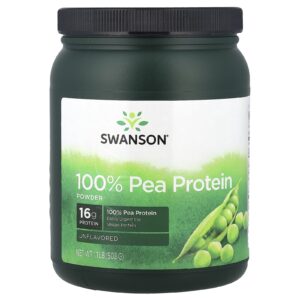 Swanson 100% Proteína de Ervilha em Pó Sem Sabor 503 g (11 lb)