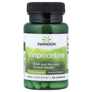 Swanson Vinpocetina 30 mg 60 Cápsulas