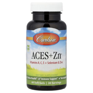 Carlson Aces + Zn® 60 Cápsulas Softgel