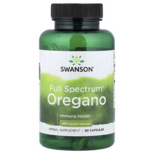 Swanson Orégano Full Spectrum® 450 mg 90 Cápsulas
