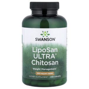 Swanson Quitosana LipoSan Ultra® 240 Cápsulas (500 mg por cápsula)