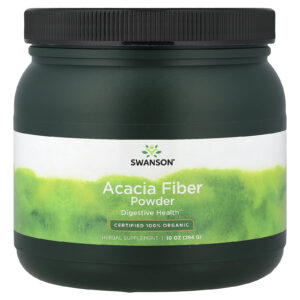 Swanson Pó de Fibra de Acácia 284 g (10 oz)