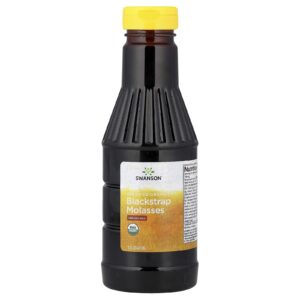 Swanson Melaço de Blackstrap Orgânico Certificado Sem Enxofre 473 ml (16 fl oz)