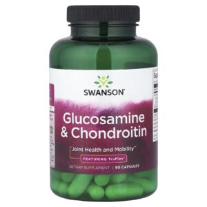 Swanson Glicosamina e Condroitina 90 Cápsulas