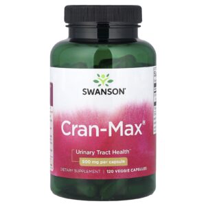 Swanson Cran-Max® 500 mg 120 Cápsulas Vegetais