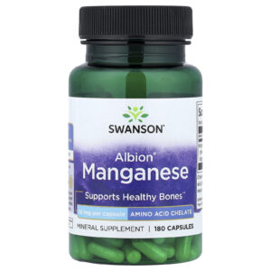 Swanson Manganês Albion® 10 mg 180 Cápsulas