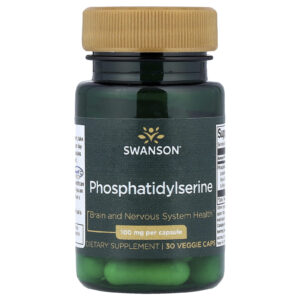 Swanson Fosfatidilserina 100 mg 30 Cápsulas Vegetais