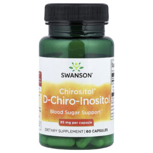 Swanson Chirositol® D-Chiro-Inositol 85 mg 60 Cápsulas