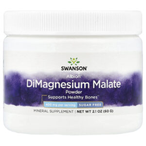 Swanson DiMagnesium Malate em Pó 60 g (21 oz)