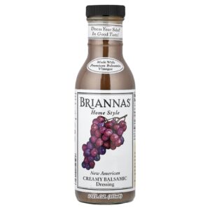 Briannas Novo Molho Balsâmico Cremoso Americano 355 ml (12 fl oz)