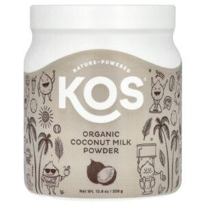KOS Leite de Coco Orgânico em Pó 358 g (126 oz)