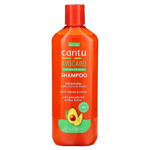Cantu Shampoo Hidratante de Abacate Para Cabelos com Cachos e Ondas Naturais 400 ml (135 fl oz)