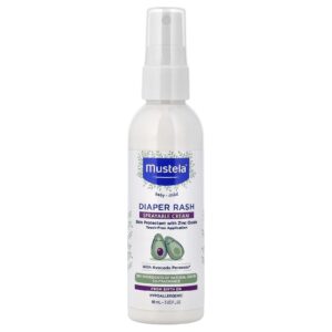 Mustela Bebês e Crianças Assaduras Creme em Spray Sem Perfume 88 ml (3 fl oz)