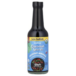 Coconut Secret Coconut Aminos Alternativa de Molho de Soja Sem Soja Médio Picante 296 ml (10 fl oz)